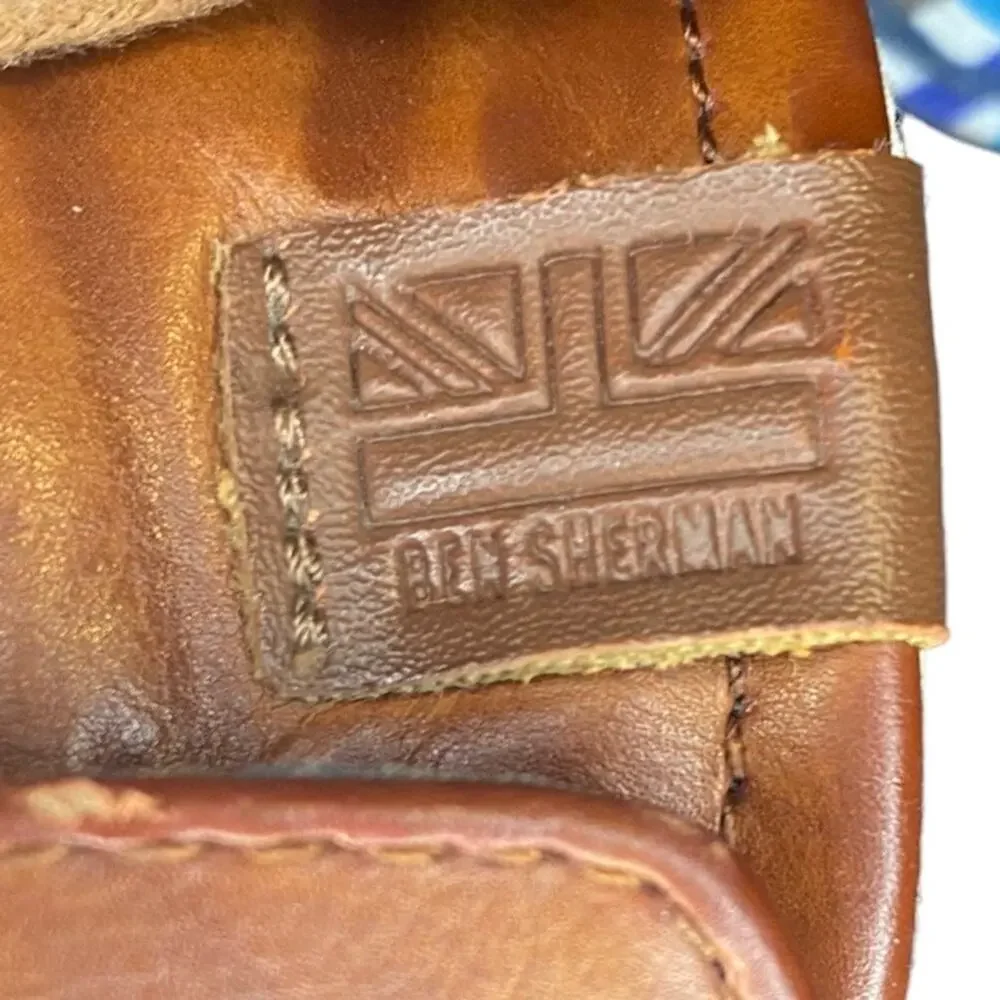 BEN SHERMAN Parnell Vegan Leather‎ Oxford Sneaker Size 9.5